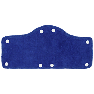 Hard Hat Sweatband, Snap-On Blue Terry Cloth Band