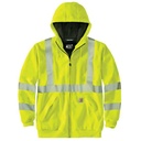 [UF-104988] Carhartt High-Visibility Loose Fit Midweight Thermal-Lined Full-Zip Class 3 Sweatshirt