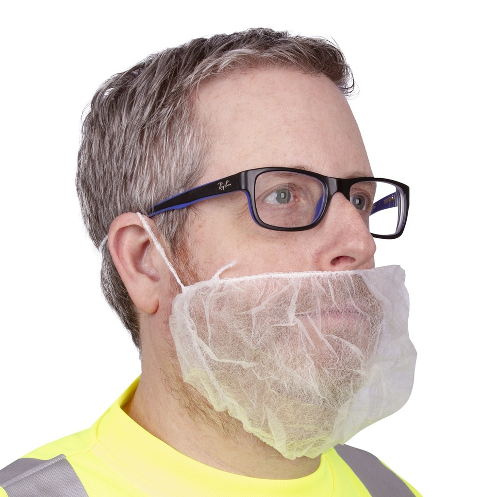 [DA-BR1/5] Beard Cover, Polypropylene, 500/Case