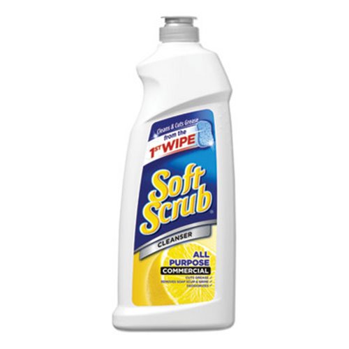 Dial Soft Scrub Commercial Cleanser Lemon Scent 36 oz 6/cs