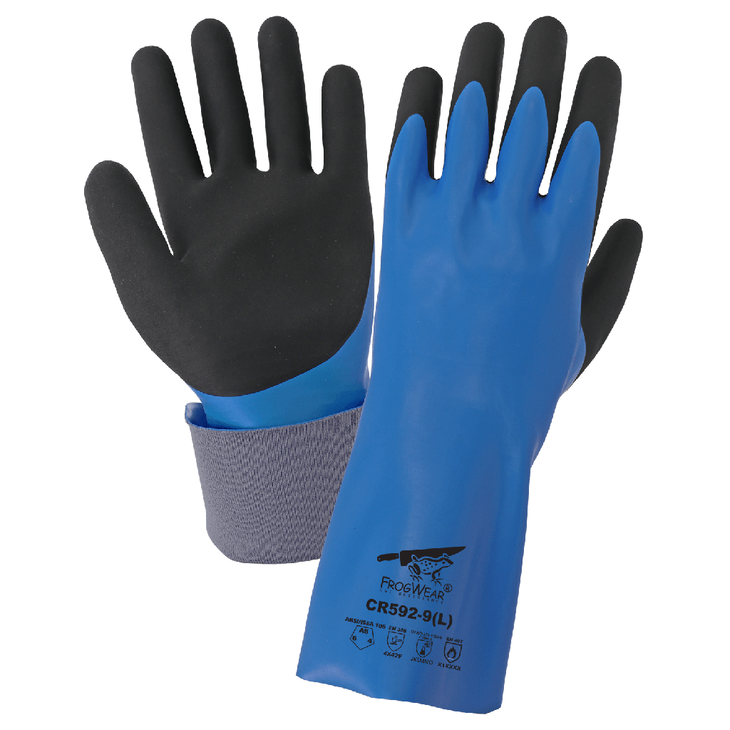 [A-CR592] FrogWear® Double-Dipped Nitrile Glove