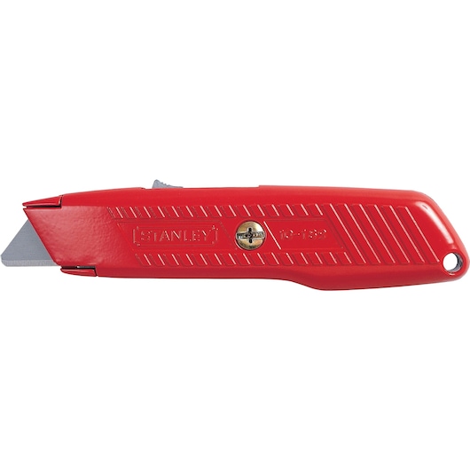 Stanley Safety Knife, Self-Locking, Spring-Loaded, Slip Resistant, Contoured Handle