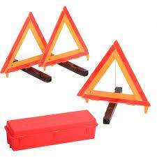 3-Piece Triangle Warning Kit