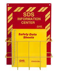 3″ English SDS Binder and Safety Station