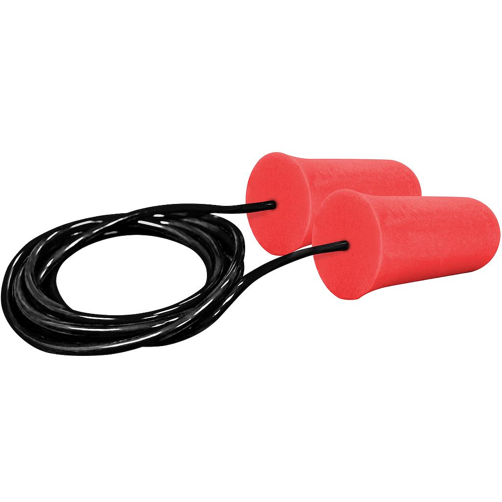 Mega Flare Disposable Ear Plugs, Corded