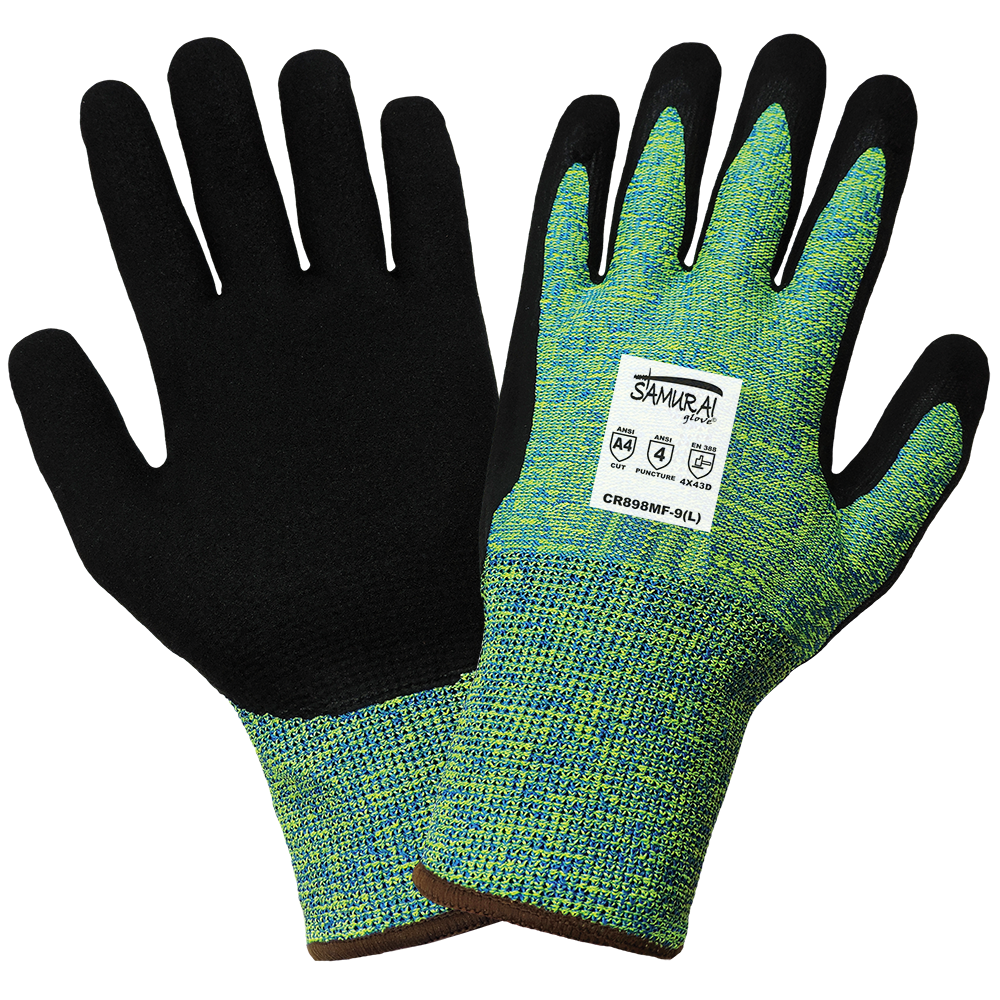 [A-6037HD] Samurai® 13 Gauge Tuffalene® Cut Resistant A5
