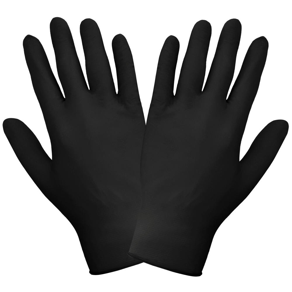 [A-705BPFE] 3.5 Mil Textured Nitrile Powder-Free Disposable Glove
