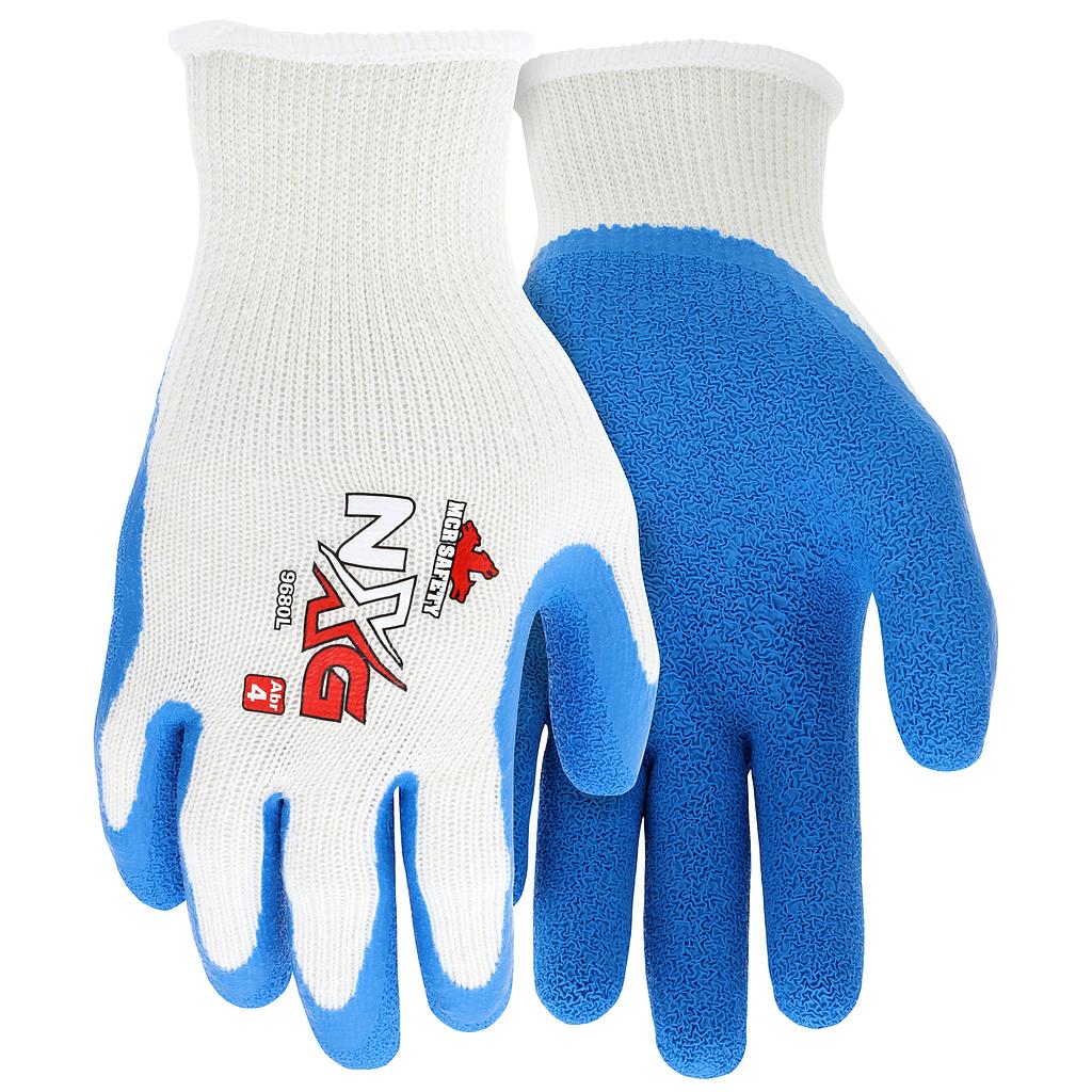 [A-9680] 10 Gauge Cotton/Polyester Latex Dipped Glove