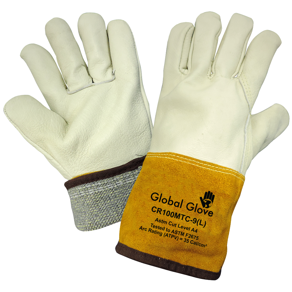 [A-CR100MTC] Cowhide Cut Resistant Mig/Tig Welder Gloves