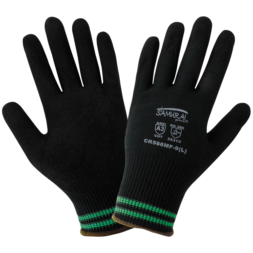 [A-CR588MF] 13 Gauge Cut Resistant Nitrile Dipped Gloves