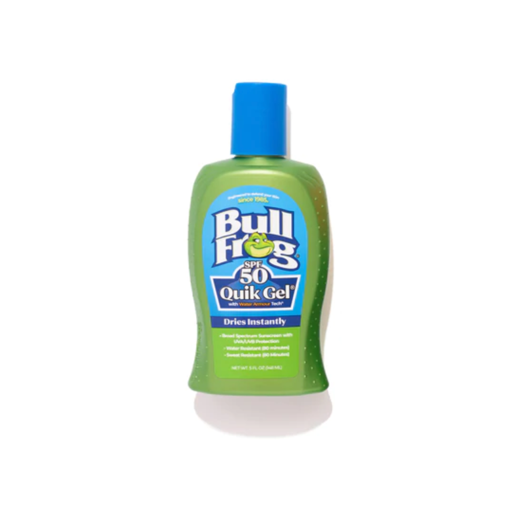 Bullfrog SPF 50 Quick Gel Sunscreen, 5 Oz. (6/CS)