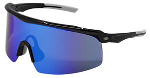 Whipray™ Anti-Fog Lens, Shiny Gray Frame Safety Glasses