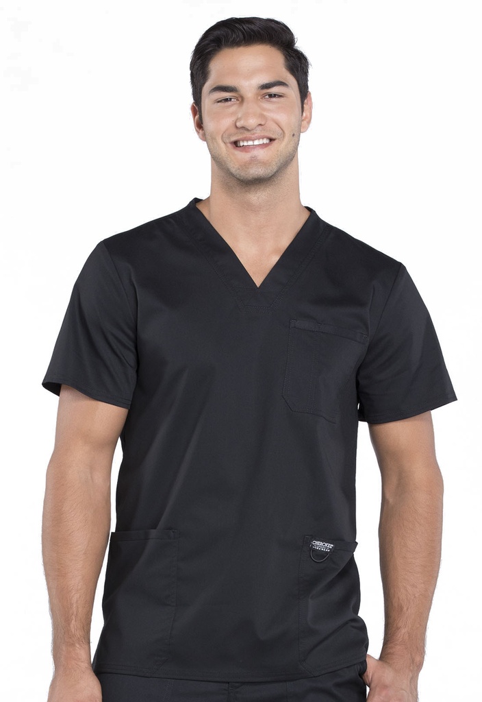 [UF-WW670] Cherokee Revolution Men's V-Neck Top