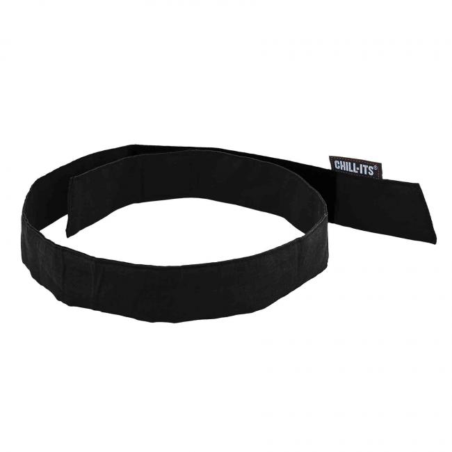 [HF-123] Chill-Its 6705 Evaporative Cooling Bandana Headband, Hook & Loop Closure