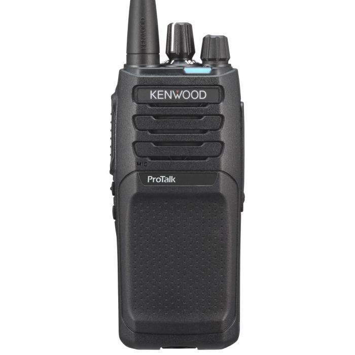 Kenwood UHF, 5 Watt Analog, 64 Channel (battery, charger, antenna, and belt clip)
