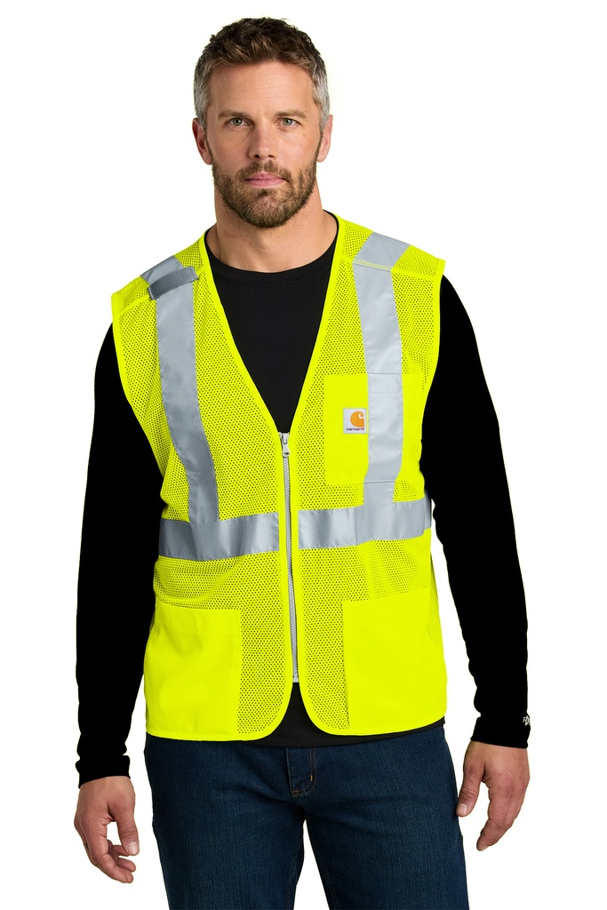 [UF-CT106171] Carhartt® ANSI Class 2 Mesh Zip-Front Vest