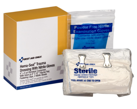 [FA-10-2-016-001] 5" x 9" HemaSeal Bandage Compress