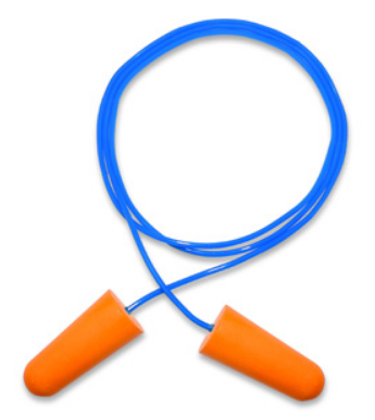 [HP-1220] Tapered Foam Earplug, Corded