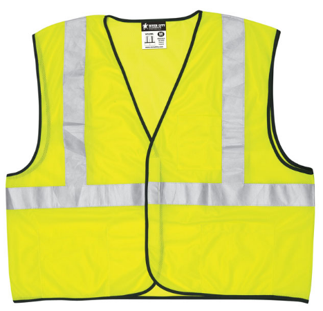 [SA-VCL2ML] Luminator® Series Hi Vis Reflective Lime Safety Vest