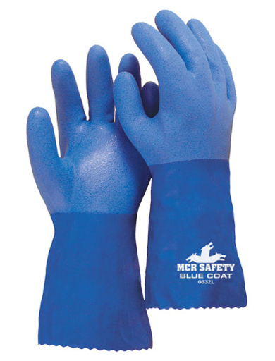 [A-6632] Blue Coat® Series Flexible PVC Coated Work Gloves