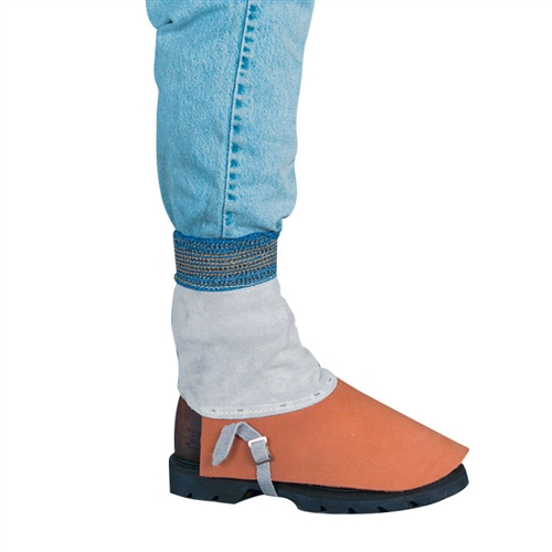 [SA-E485-CL-J] Gray Leather Spats