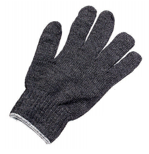 [A-G950] Heavy Weight Grey String Knit Glove