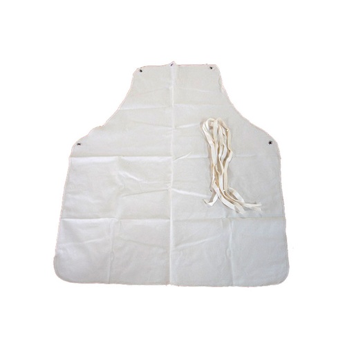 [AP-536-FRD-24-BP] 36" FR Bib Apron w/Leather Belly Patch