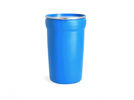 [SR-55GL-P] 55 Gallon Plastic Drum with Lid