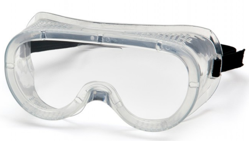 [EP-202F] Clear Anti-Fog Perforated Goggle