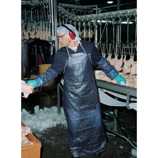 [AP-1003-02] 6 Mil Vinyl Apron, 35" x 55", Raw Edge
