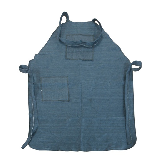 [AP-532-2PE-XX] Blue Shop Denim Apron