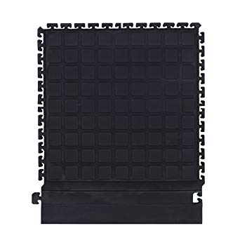 [IP-4471-02] Hog Heaven III Comfort Modular Tiles,  Black 18" x 21.875" | Side