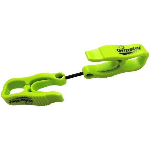 [A-Z2] Gripster - Neon Lime Dual-Ended Glove Clip