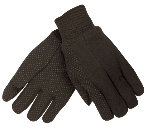 [A-7800] Brown Jersey Gloves
