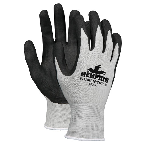 [A-9673] MCR Memphis Foam Nitrile Dipped Glove
