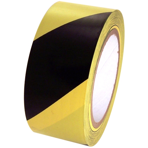 [IP-689-VP4152BLKYLW] Vinyl Tape 2 X 36 Black/Yellow