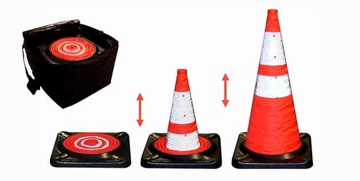 [IP-CC5B] Collapsible Cone Kit - Five 28" Cones w/Storage Bag