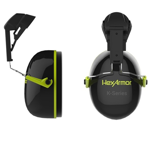 [HP-17-16001] Ceros K2C Earmuffs, Cap Attachable, NRR 25 dB