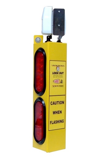 [LOOK OUT 2R] Collision Awareness Sensor Alert Warning System, Rock Wall Mount