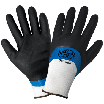[A-590] Tsunami Grip® Double-Nitrile-Coated Anti-Static/Electrostatic Compliant Gloves