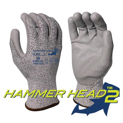 [A-6830-02CR] 13 Gauge HDPE Basetek Cut Resistant Glove