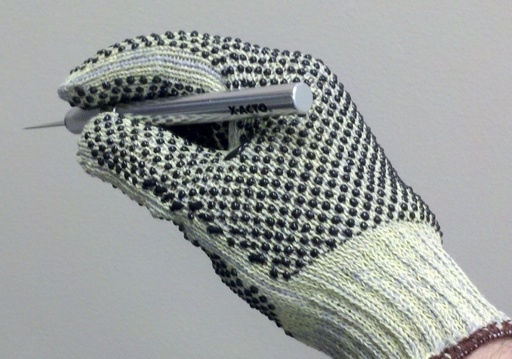 [115KP] Aramid/Cotton Blend 115KP Glove with PVC Dots