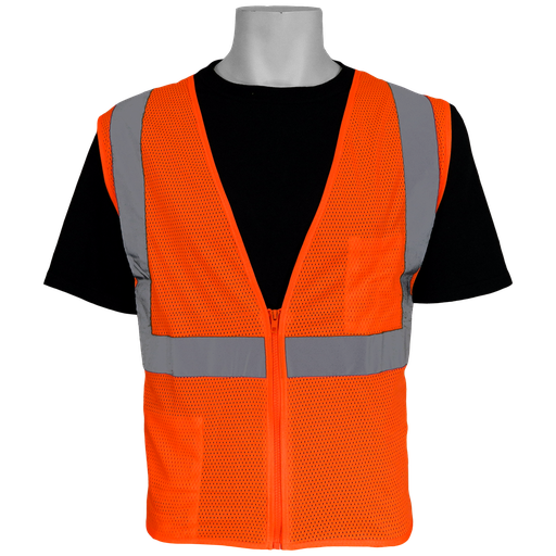 [SA-SV1210Z] Class 2 Mesh Safety Vest