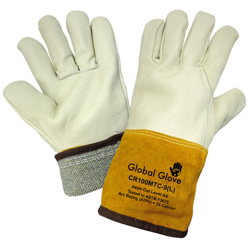 [A-CR100MTC] Cowhide Cut Resistant Mig/Tig Welder Gloves