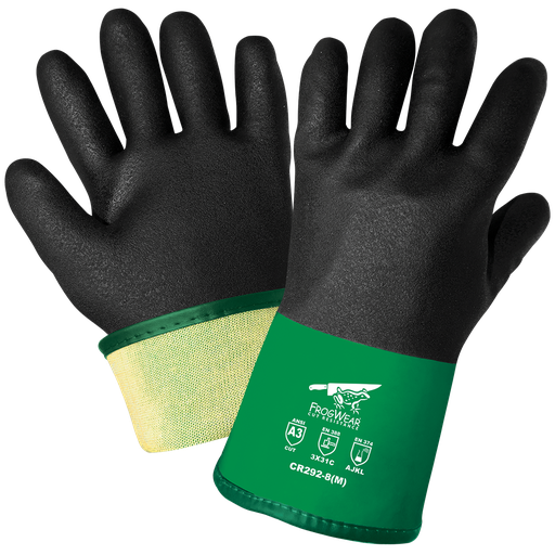 [A-CR292] 15 Gauge Cut Resistant Chemical Handling Gloves