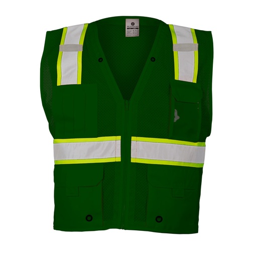 [SA-B104] Enhanced Visibility Multi-pocket Mesh Vest