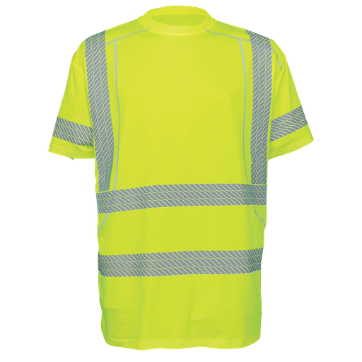[SA-GLO-205] High-Visibility High Performance Stretch Short Sleeved Shirt
