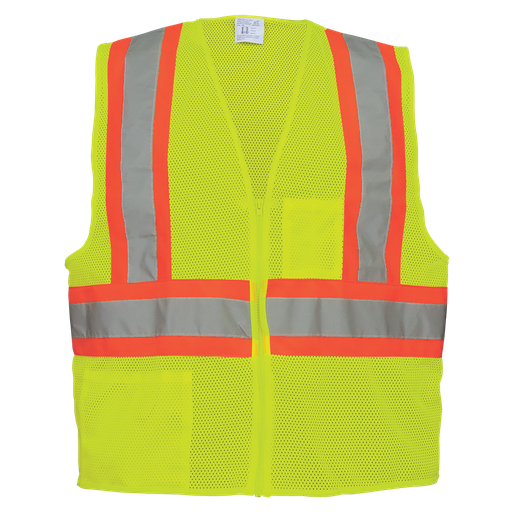 [SV-GLO-002] High-Visibility Lightweight Mesh Polyester Safety Vest