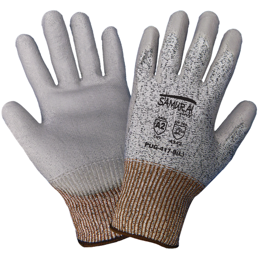 [A-6000D] 13 Gauge Cut Resistant Polyurethane Coated Gloves
