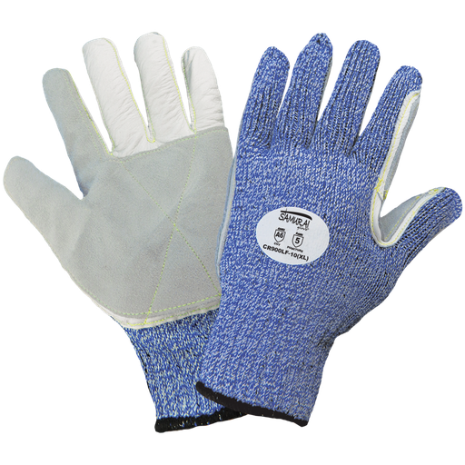 [A-CR900LF] Samurai Glove® - Premium Cowhide Leather Palm Cut Resistant